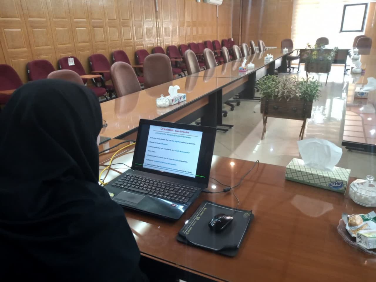 وبینار آموزشی یادگیری سیار (Mobile learning) و نکات کاربردی در روش تدریس مبتنی بر تیم (TBL)